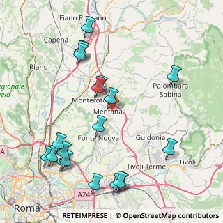Mappa 00013 Mentana RM, Italia (10.3815)