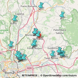 Mappa 00013 Mentana RM, Italia (10.8235)