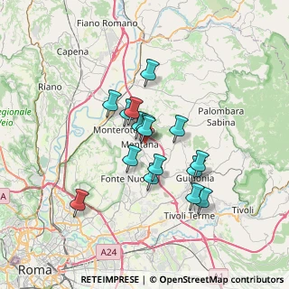 Mappa 00013 Mentana RM, Italia (5.61188)