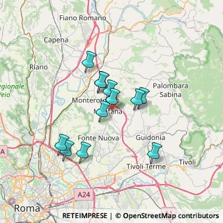 Mappa Via Piave, 00013 Mentana RM, Italia (5.94083)