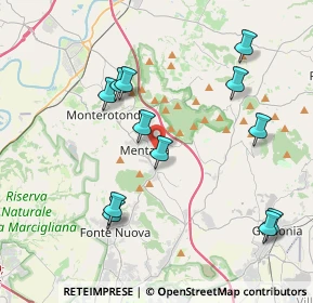 Mappa 00013 Mentana RM, Italia (4.39583)