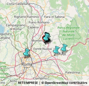 Mappa Via F. Cecconi, 00013 Mentana RM, Italia (5.02714)