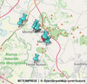 Mappa Via F. Cecconi, 00013 Mentana RM, Italia (2.65455)
