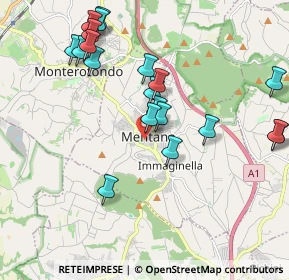 Mappa Via F. Cecconi, 00013 Mentana RM, Italia (2.2065)