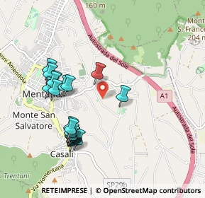 Mappa Via S. Rossi, 00013 Mentana RM, Italia (1.0225)
