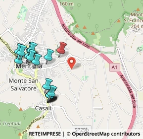 Mappa Via S. Rossi, 00013 Mentana RM, Italia (1.189)
