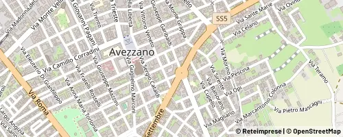 Mappa Avezzano