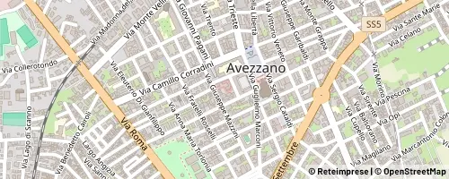 Mappa Avezzano
