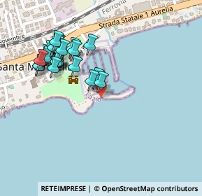 Mappa Porto Turistico Odescalchi, 00058 Santa Marinella RM, Italia (0.26154)