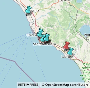 Mappa Porto Turistico Odescalchi, 00058 Santa Marinella RM, Italia (8.10538)