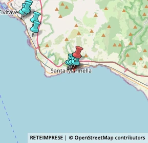 Mappa Porto Turistico Odescalchi, 00058 Santa Marinella RM, Italia (3.69727)