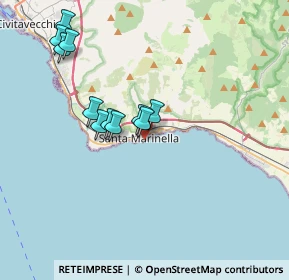 Mappa Porto Turistico Odescalchi, 00058 Santa Marinella RM, Italia (3.54091)