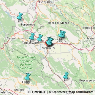 Mappa Via Monte Salviano, 67051 Avezzano AQ, Italia (12.44364)