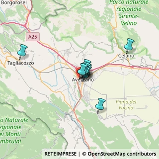 Mappa Via Monte Salviano, 67051 Avezzano AQ, Italia (3.49667)