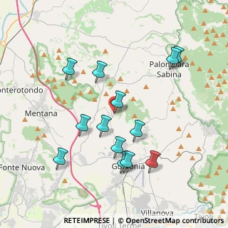 Mappa Via nazionale, 00010 Sant'Angelo Romano RM, Italia (4.03615)