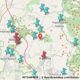Mappa Piazza Santa Liberata, 00010 Sant'Angelo Romano RM, Italia (6.05278)