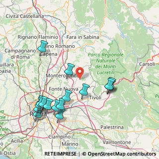 Mappa Piazza Santa Liberata, 00010 Sant'Angelo Romano RM, Italia (18.86313)