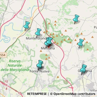 Mappa Via S. Antonio, 00013 Mentana RM, Italia (3.99154)