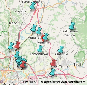 Mappa 00013, 00013 Mentana RM, Italia (10.4225)