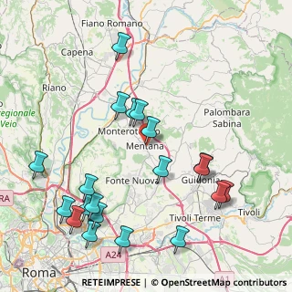 Mappa Via S. Antonio, 00013 Mentana RM, Italia (10.0035)