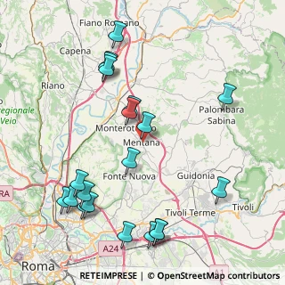 Mappa Via S. Antonio, 00013 Mentana RM, Italia (10.205)