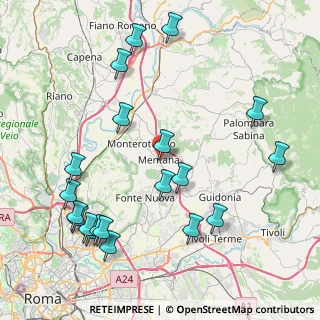 Mappa Via S. Antonio, 00013 Mentana RM, Italia (10.394)