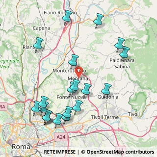 Mappa Via S. Antonio, 00013 Mentana RM, Italia (10.1175)