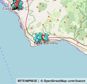 Mappa Via Salvo D'Acquisto, 00058 Santa Marinella RM, Italia (6.7995)