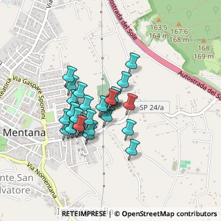 Mappa Via Santa M. Degli Angeli, 00013 Mentana RM, Italia (0.33929)