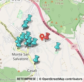 Mappa Via Santa M. Degli Angeli, 00013 Mentana RM, Italia (0.9085)