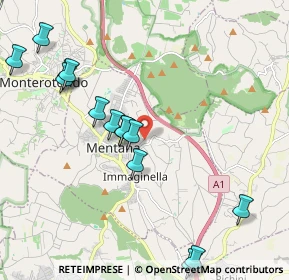 Mappa Via Santa M. Degli Angeli, 00013 Mentana RM, Italia (2.41714)