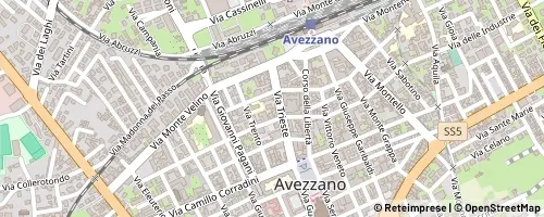 Mappa Avezzano