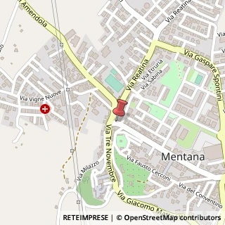 Mappa Via Antonio Moscatelli, 2, 00013 Mentana RM, Italia, 00013 Mentana, Roma (Lazio)