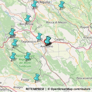 Mappa Via Monte Velino, 67051 Avezzano AQ, Italia (18.31357)