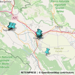 Mappa Via Monte Velino, 67051 Avezzano AQ, Italia (6.54133)