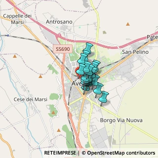 Mappa Via Monte Velino, 67051 Avezzano AQ, Italia (0.77263)