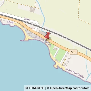 Mappa Via Aurelia Km 56, 470, 00058 Santa Marinella RM, Italia, 00058 Santa Marinella, Roma (Lazio)