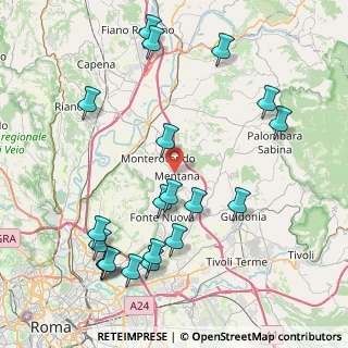 Mappa Via G. Lodi, 00013 Mentana RM, Italia (10.151)