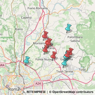 Mappa Via G. Lodi, 00013 Mentana RM, Italia (6.89909)