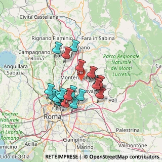 Mappa Via G. Lodi, 00013 Mentana RM, Italia (11.7165)