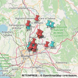 Mappa Via G. Lodi, 00013 Mentana RM, Italia (11.6435)