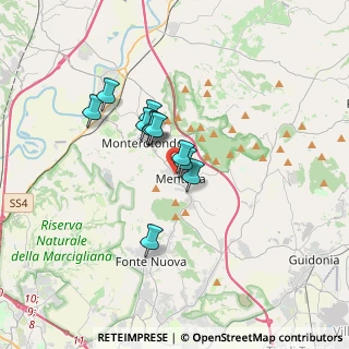 Mappa Via G. Lodi, 00013 Mentana RM, Italia (2.49273)