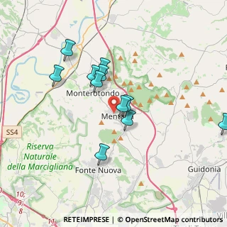 Mappa Via G. Lodi, 00013 Mentana RM, Italia (3.43)
