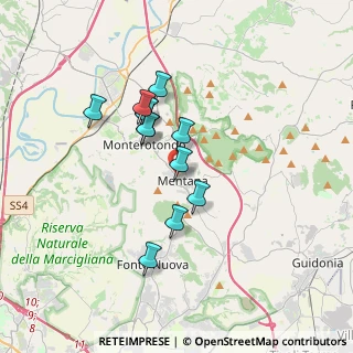 Mappa Via G. Lodi, 00013 Mentana RM, Italia (2.935)