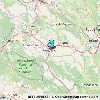 Mappa Via Sante Marie, 67051 Avezzano AQ, Italia (56.0355)