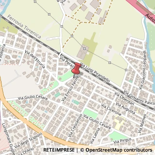 Mappa Via E. Fermi, 19, 00058 Santa Marinella, Roma (Lazio)