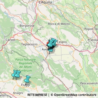 Mappa Via Chieti, 67051 Avezzano AQ, Italia (10.23273)