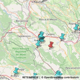 Mappa Via Chieti, 67051 Avezzano AQ, Italia (26.3495)