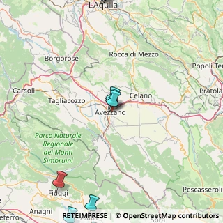 Mappa Via Chieti, 67051 Avezzano AQ, Italia (33.17143)