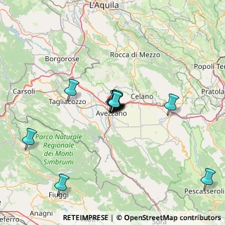 Mappa Via Chieti, 67051 Avezzano AQ, Italia (11.56667)